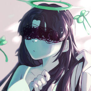 Skriblee ties their hair